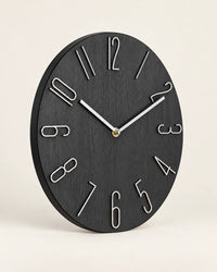 Horloge Murale Scandinave 30 cm Sans Trotteuse Silencieuse