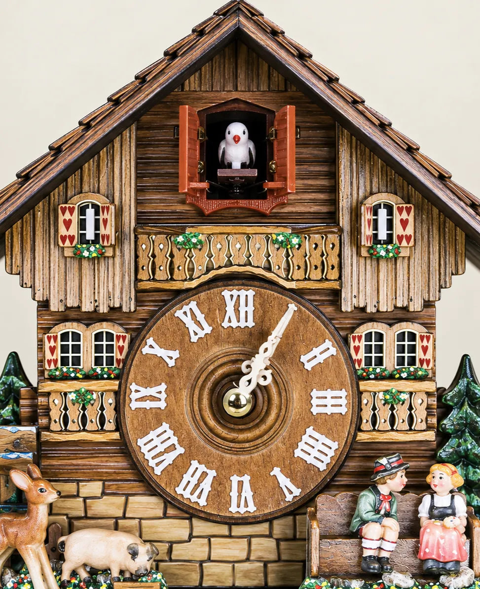 Horloge Coucou Bois Rétro Oiseau Animé à Sonnerie — 3 Modèles