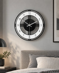 Horloge Murale Acrylique Minimaliste 32 cm Silencieuse