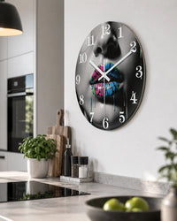 Horloge Murale Bois Graffiti Silencieuse — 6 Tailles