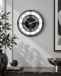 Horloge Murale Acrylique Minimaliste 32 cm Silencieuse