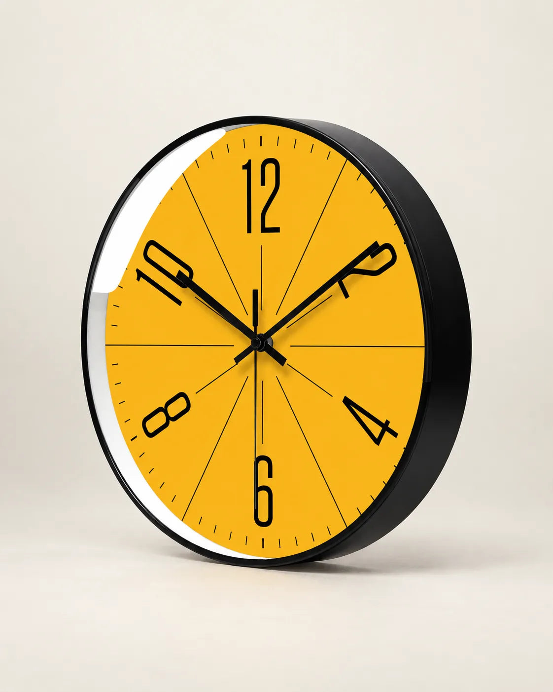 Horloge Murale Analogique Classique Silencieuse — 2 Tailles
