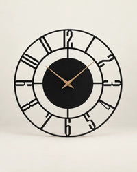 Horloge Murale Ronde Chiffres Arabes Silencieuse