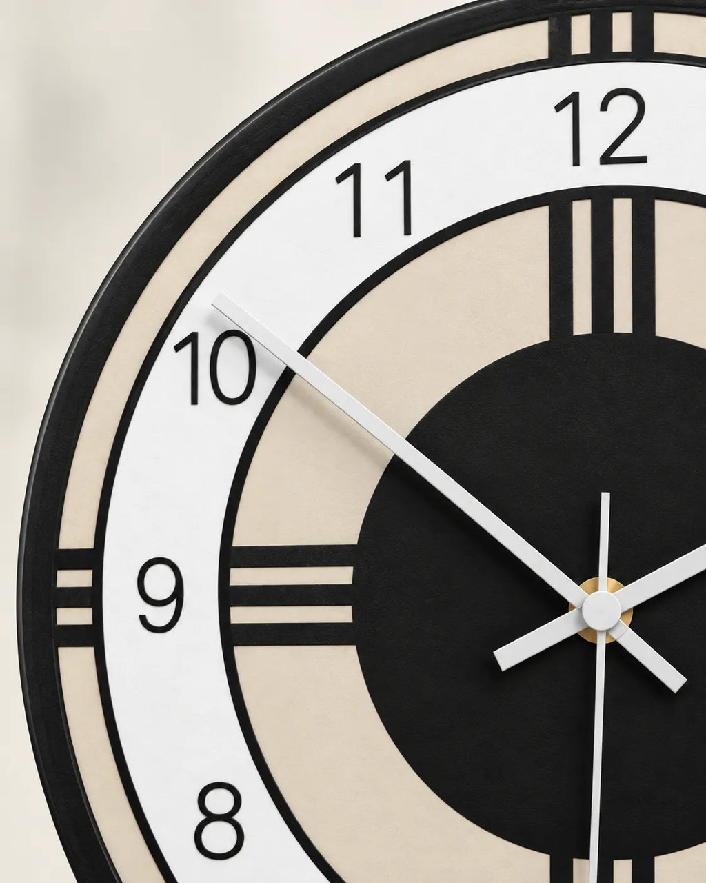 Horloge Murale Acrylique Minimaliste 32 cm Silencieuse